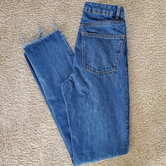 ASOS Denim - ASOS straight leg slit jeans